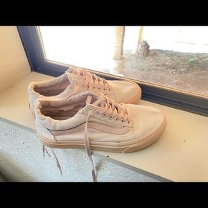 Pink Vans size 8.5